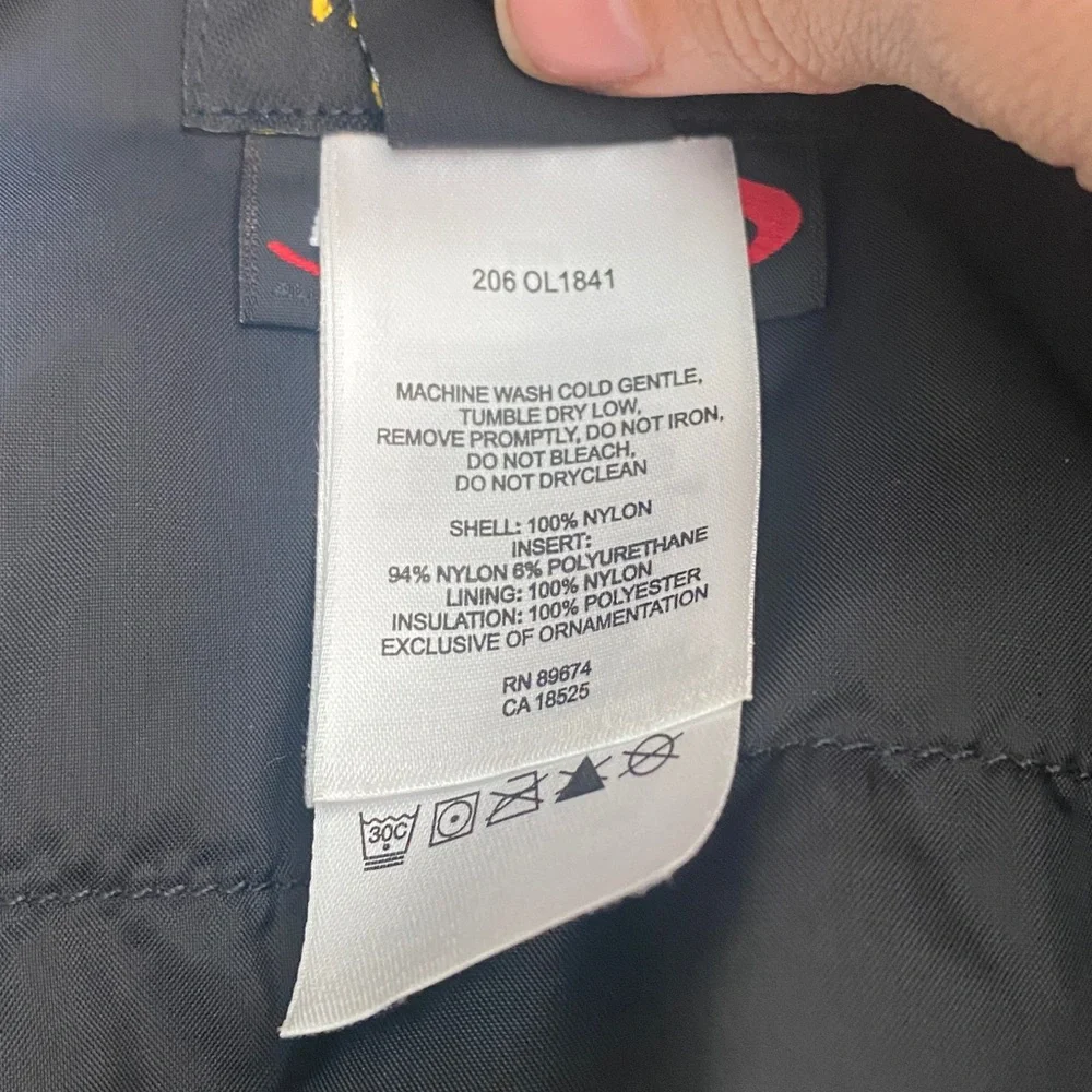 Mountain Hardwear snow pants conduit black nylon womens MEDIUM - Picture 8 of 16
